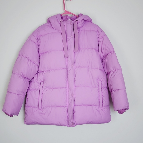 GAP ColdControl Upcycled Puffer Coat Jacket Sz Large - Picture 10 of 10